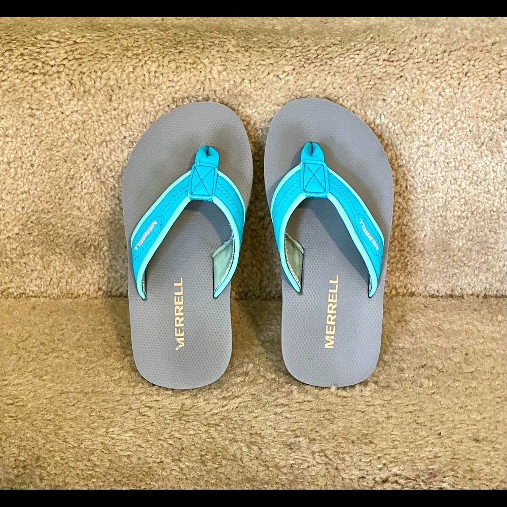Merrell Kids' Hydro Flip Sport Sandal; sz 12.